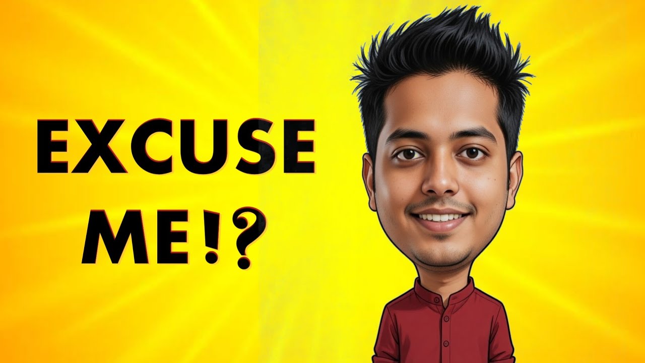 Excuse Me! Brother! 😂 | Akash Gupta Standup Comedy Animation