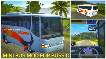 Bussid _ Mini bus mod for bus simulator Indonesia _bussid bus mod