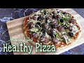 Healthy pizza | بيتزا صحية بدقيق القمح الكامل