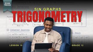 Lesson 10: How To Sketch and Interpret Sin Graphs | Grade 12 Trigonometry