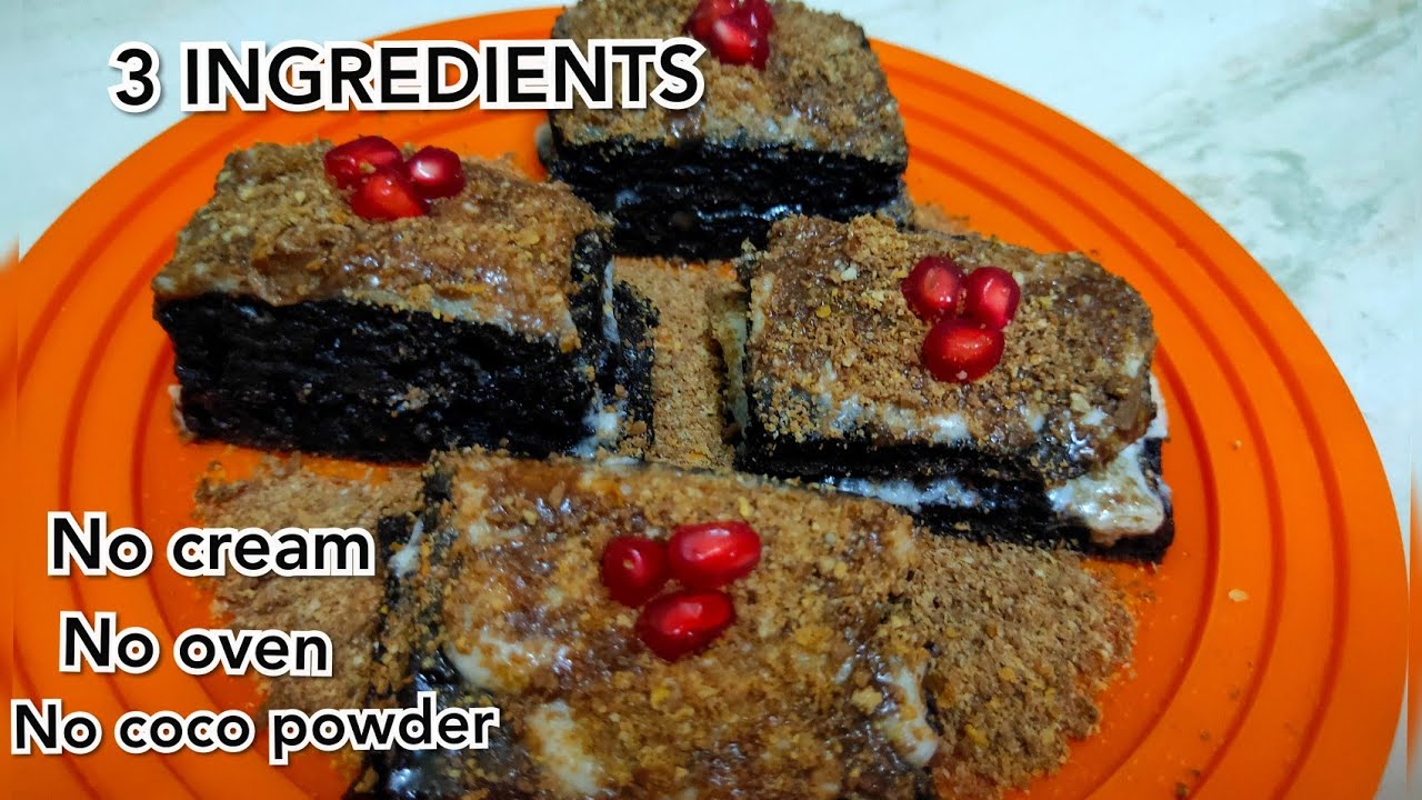 Homemade chocolate pastry cake/chocolate pastry cake recipe in Tamil/using only 3 ingredients