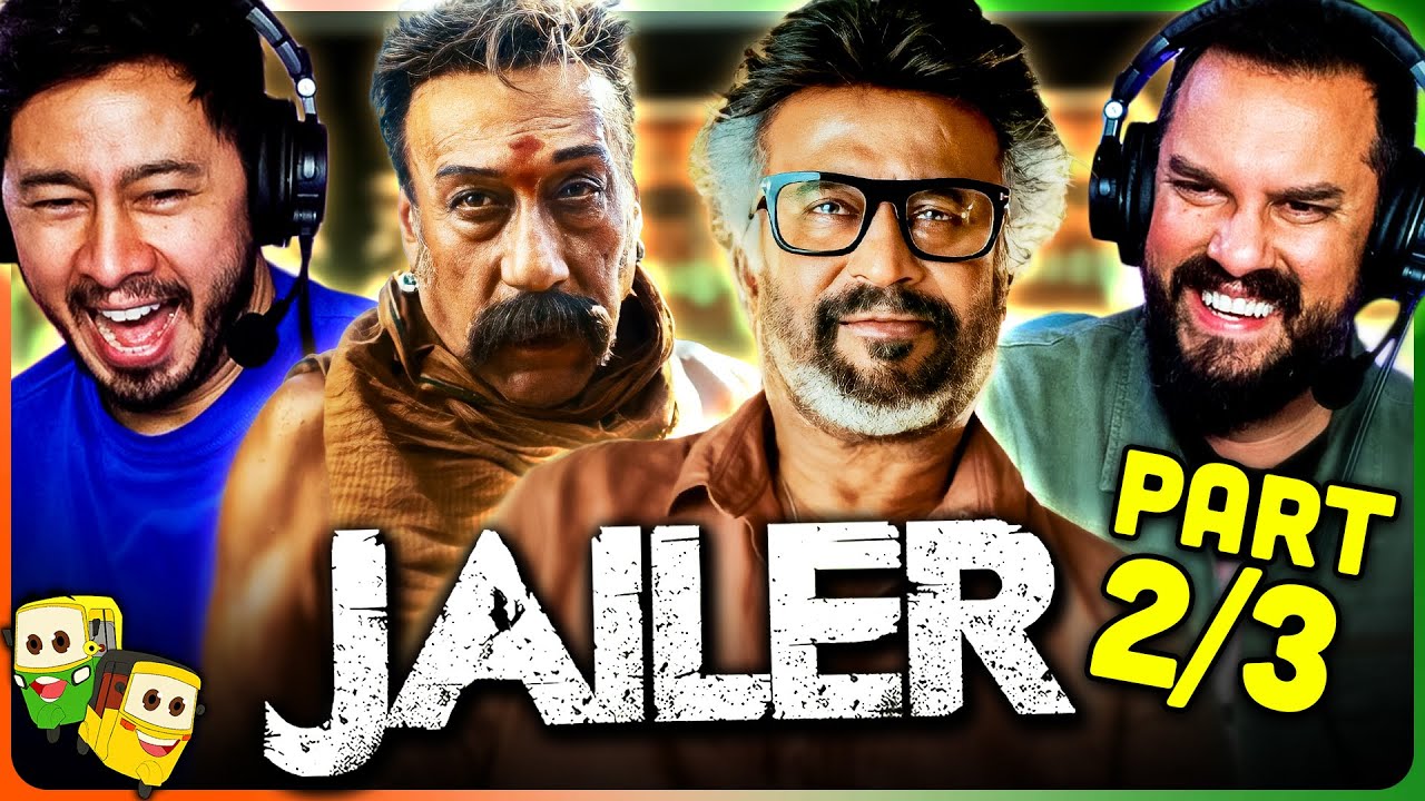 Part 2/3 - JAILER Movie Reaction! | Rajinikanth | Mohanlal | Vinayakan | Mohanlal