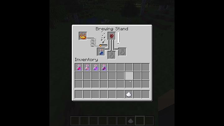 🧪How to craft potion of swiftness❓