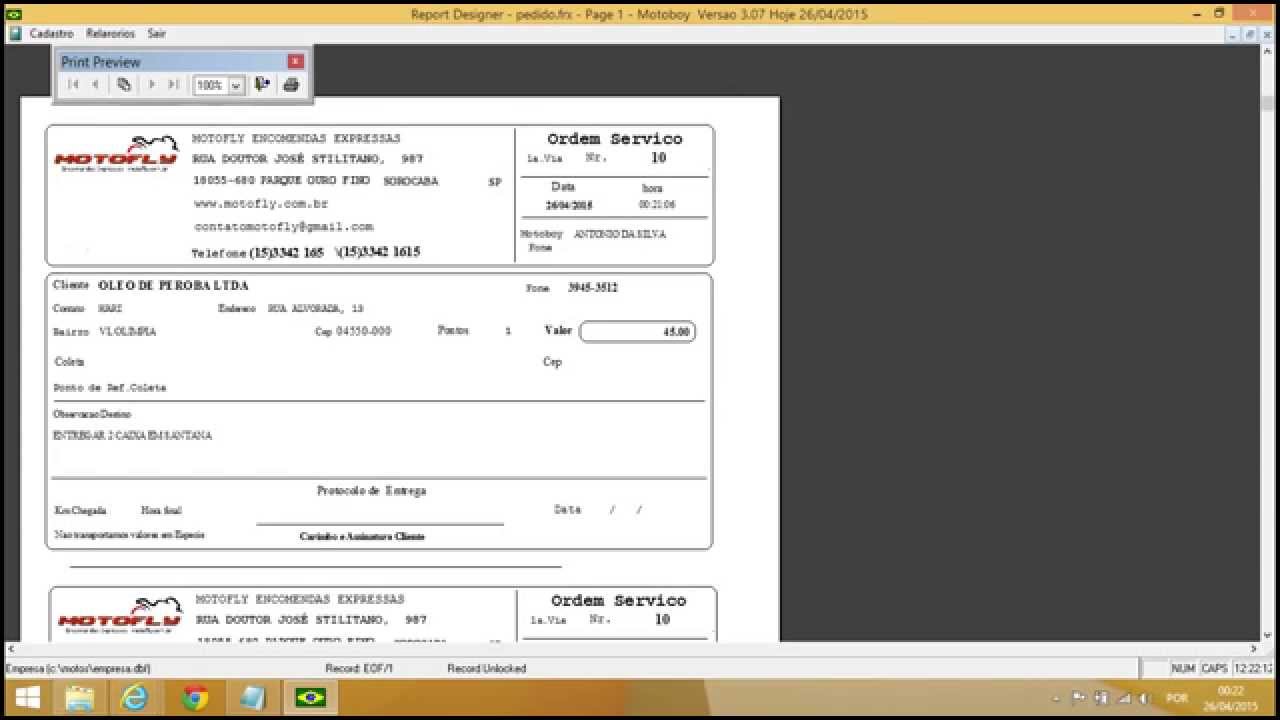 ORDEM DE SERVICO - YouTube