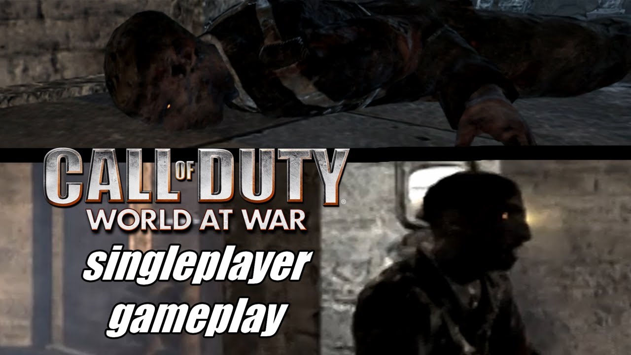 THE BOOGIE ZOMBIE Call of duty world at war zombies gameplay - YouTube