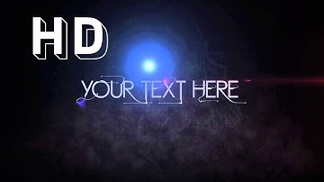 Free After Effects project file #8 .Aep 2013 (HD)