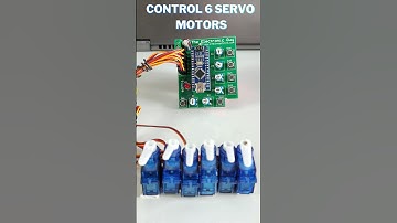 6 Channel Servo Motor Tester #arduino #robotics