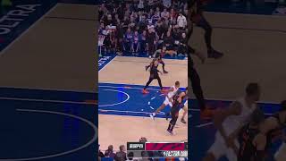 Evan Mobley refuses to give up on this play! 🏀