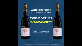 Wine Delivery from The Barn Mid Valley