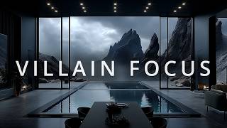 Dark Villain Vibe: Ambient Music for Deep Work and Study ⏳ 8 Hours