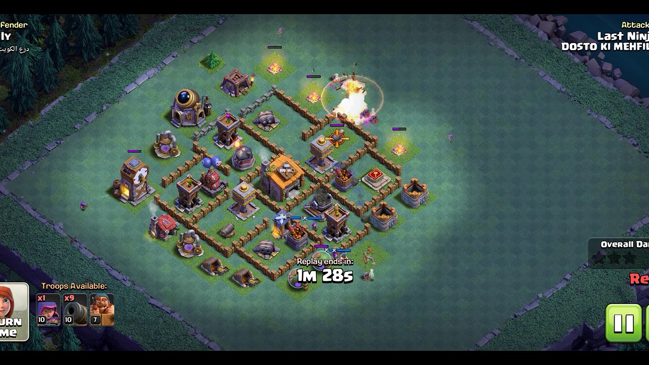 How to 3 $tar hard bases in builder hall.. th 7 max - YouTube