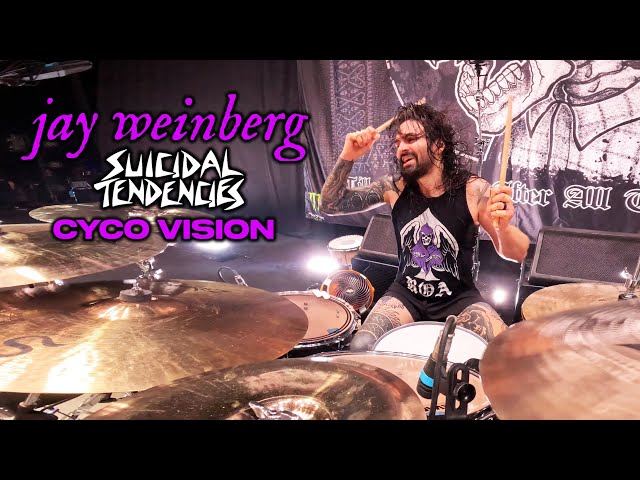 Jay Weinberg (Suicidal Tendencies) - Cyco Vision Live Drum Cam class=