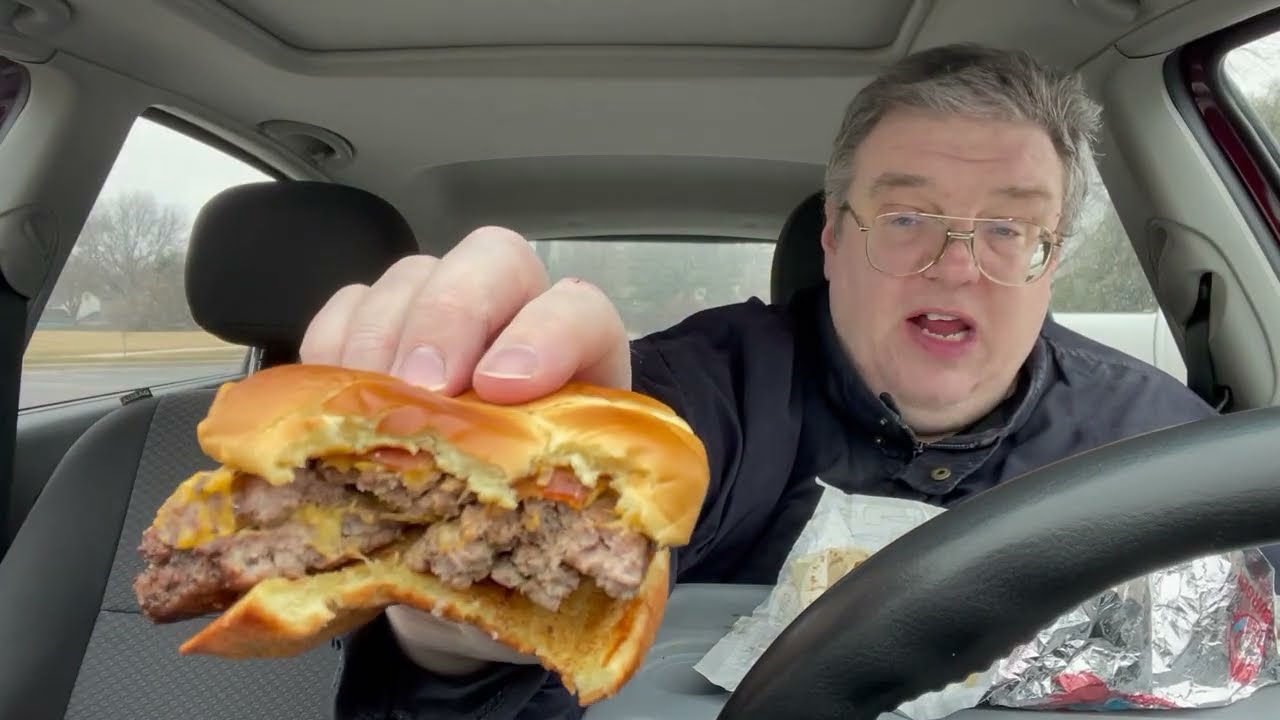 Wendy's Reviews/Cheesy Bacon Cheeseburger (Double) & Chicken Tenders Ranch Wrap