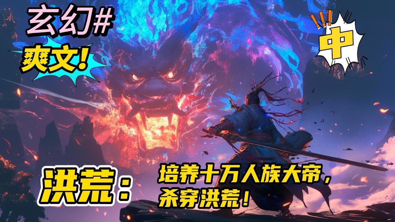 完结《洪荒：培养十万人族大帝，杀穿洪荒！中》重生成为洪荒人族，获得神话雕像系统，雕刻神话雕像就能变强，苏明进入闭关疯狂雕刻。苏明:先定个小目标，培养十万人族大帝玩玩。#玄幻 #有声书#爽文