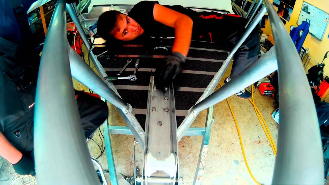 Установка якорной лебедки. - YouTube