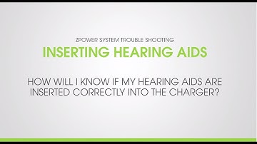 Hearing Aids & the Battery Charger — Troubleshooting Guide
