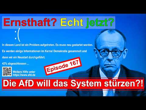 Die AfD will das System zerstören 😱