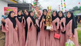 Juara 1 Lomba Qasidah MTQ se Kec. Ujan Mas \