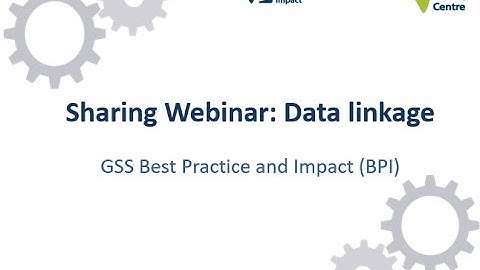 GSS sharing seminar: data linkage