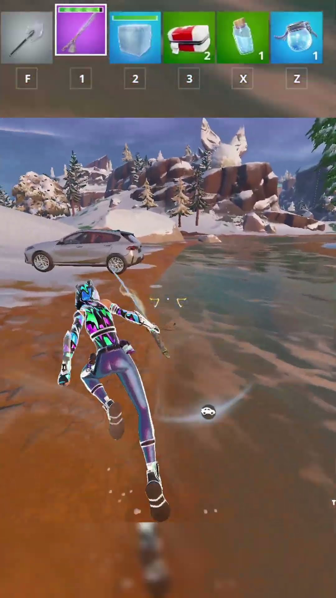Winning Fortnite but Only The Typhoon Blade! #shorts