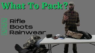 Proven Alaska Hunting Gear List, Pack Dump, and How To Pack for Airline Travel