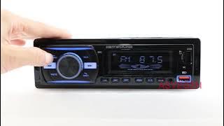 Stereo Audio Remote Control MP3 Player 1 Din AUX/TF/USB FM BT Car Radio Vehicle Car MP3 Player