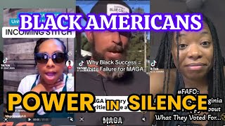 BL🖤CK Americans Redefine Protest: POWER in Silence &Economic Strength 💪 #blackcommunity 