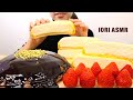 【ASMR / 咀嚼音】ミルクレープ MILK CREPE 밀 크레이프 【Eating Sounds】