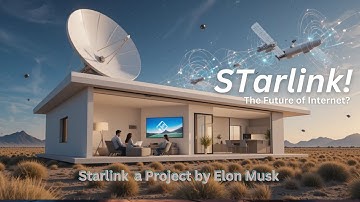 Starlink Elon Musk’s Satellite Internet Future of Global  SpaceX’s Satellite High-Speed Connectivity