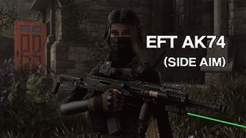 Fallout 4 MOD EFT AK74N (SIDE AIM TEST)