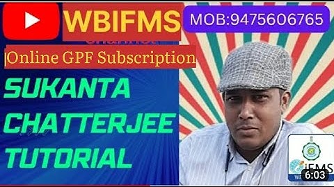 WBIFMS#GPF SUBSCRIPTION#ONLINE GPF SUBSCRIPTION#2023#gpf #HRMS