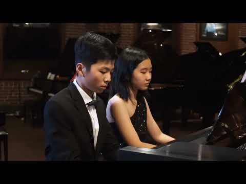 Randall Compton - C.S. Theme Variations, Amazing Duet on Yamaha Grand C7 at Classic Pianos Portland