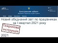 Нова об'єднана звітність  Як подати звіт по працівниках за І квартал 2021 року