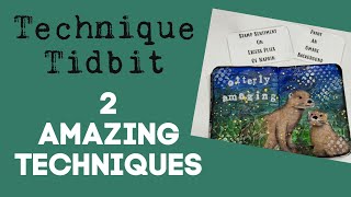 Art Journal Techniques for Beginners #artjournaltutorial  #mixedmedia