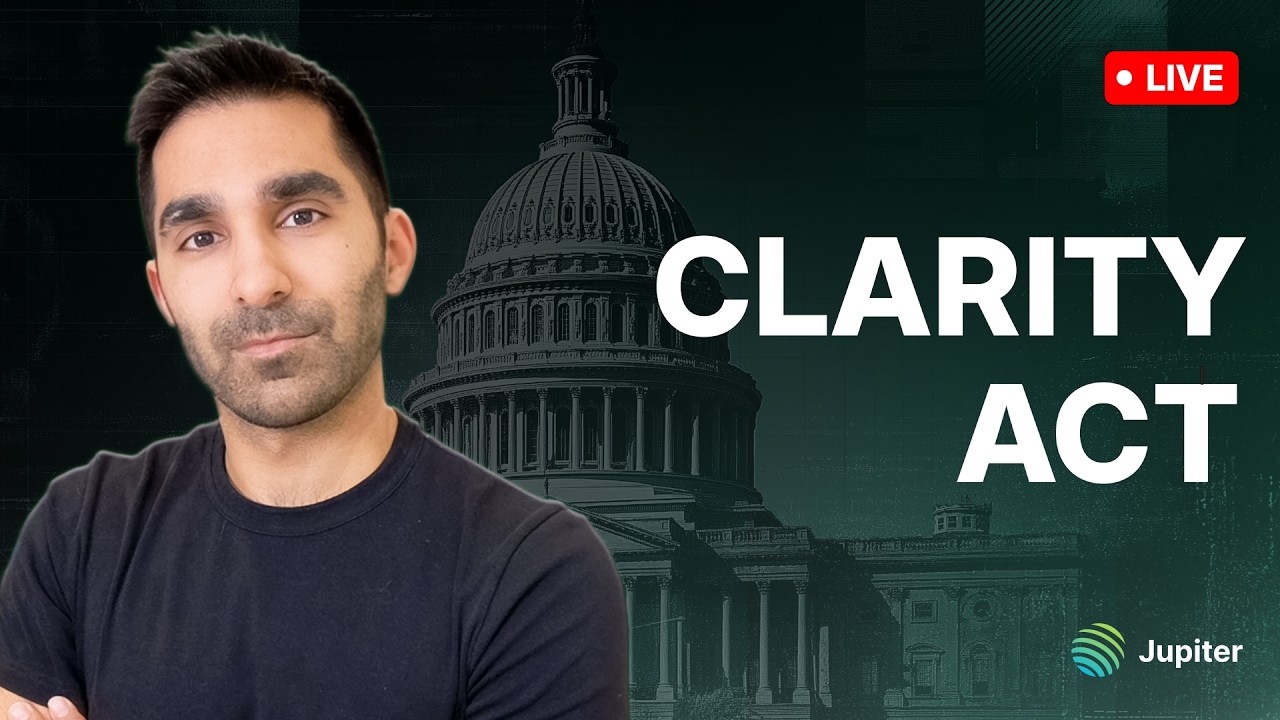 CLARITY Act, Onchain Collectibles, Stocks on Jupiter