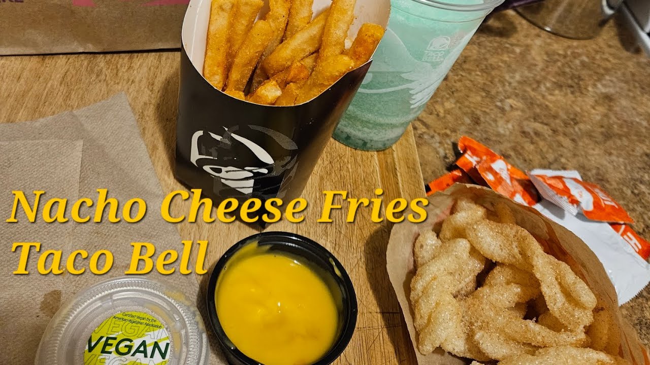 Taco Bell Vegan Nacho Cheese Fries!