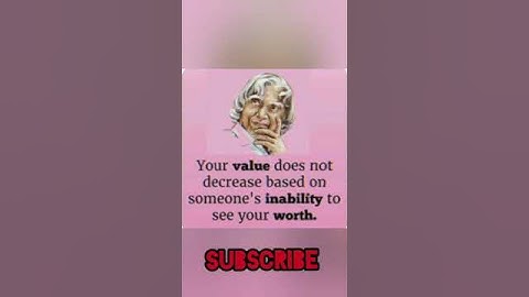Your value doesn