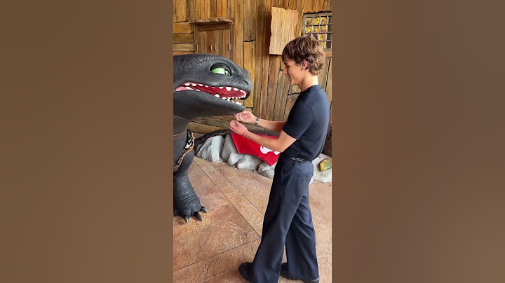 Toothless at Universal Epic Universe #HowToTrainYourDragon