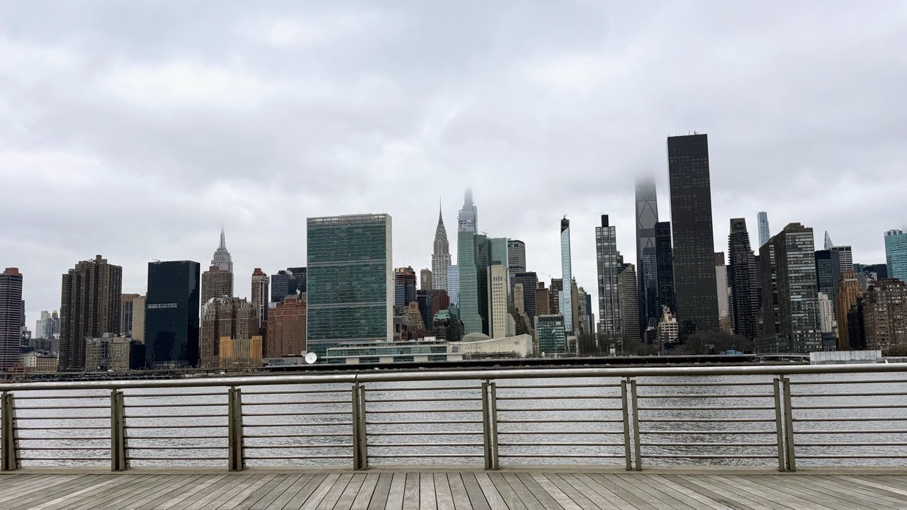 NYC LIVE: Exploring Manhattan East Side 🗽 Ferry Ride, United Nations and Secret Indoor Jungle