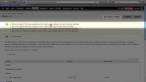 31. How to add a new Drupal theme region and what regions are