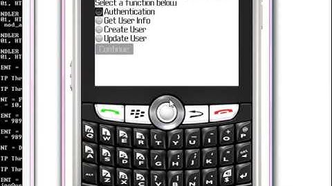 Blackberry Demo