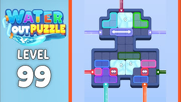 Water Out Puzzle level 99 solution
