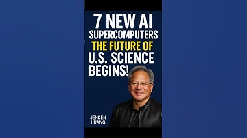 NVIDIA CEO Jensen Huang- 7 New AI Supercomputers: The Future of U.S. Science Begins!