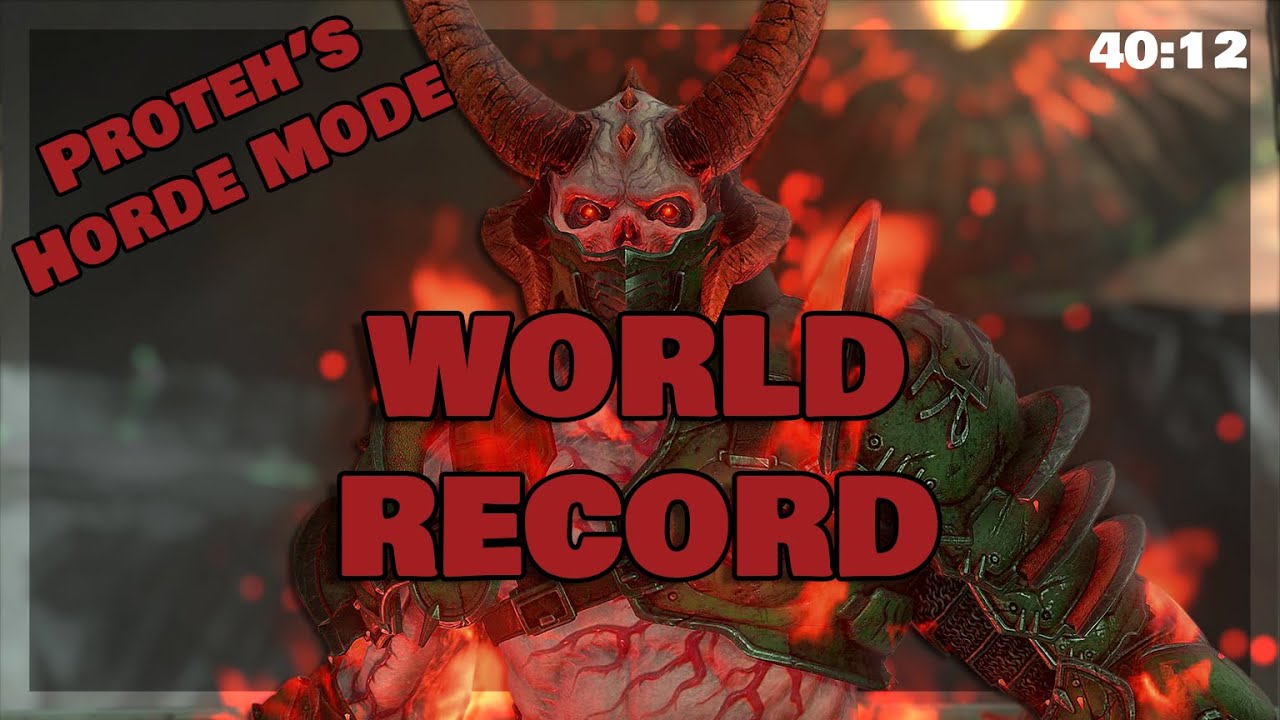 [WR] Doom Eternal - Horde Mode Nightmare Speedrun in 