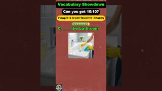 What chore do you dislike the most? #EnglishVocabulary #EverydayEnglish