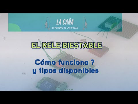 Vídeo: Com funciona un relé biestable?