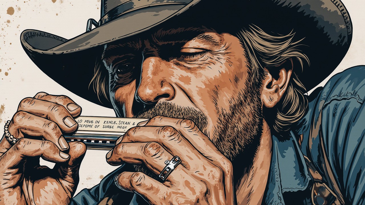 Акустическая гармоника блюз | Блюз одинокой улицы