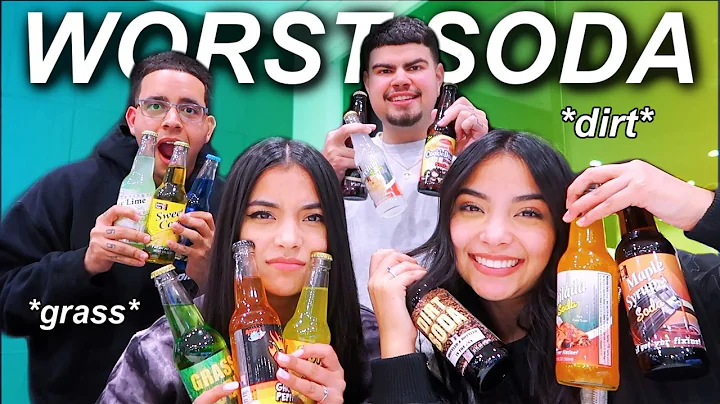 GROSS SODA CHALLENGE W/ FaZe Santana & BJ