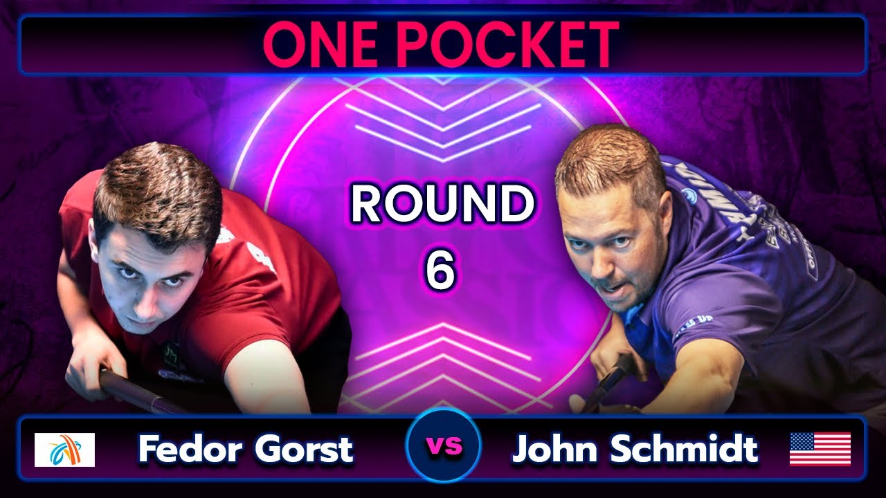 Fedor Gorst John Schmidt Derby City Classic 2023 ONE POCKET