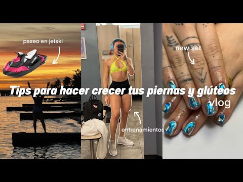 TIPS PARA HACER CRECER TUS PIERNAS Y GLUTEOS // mi entrenamiento, paseo en jetski, nueva compu, vlog